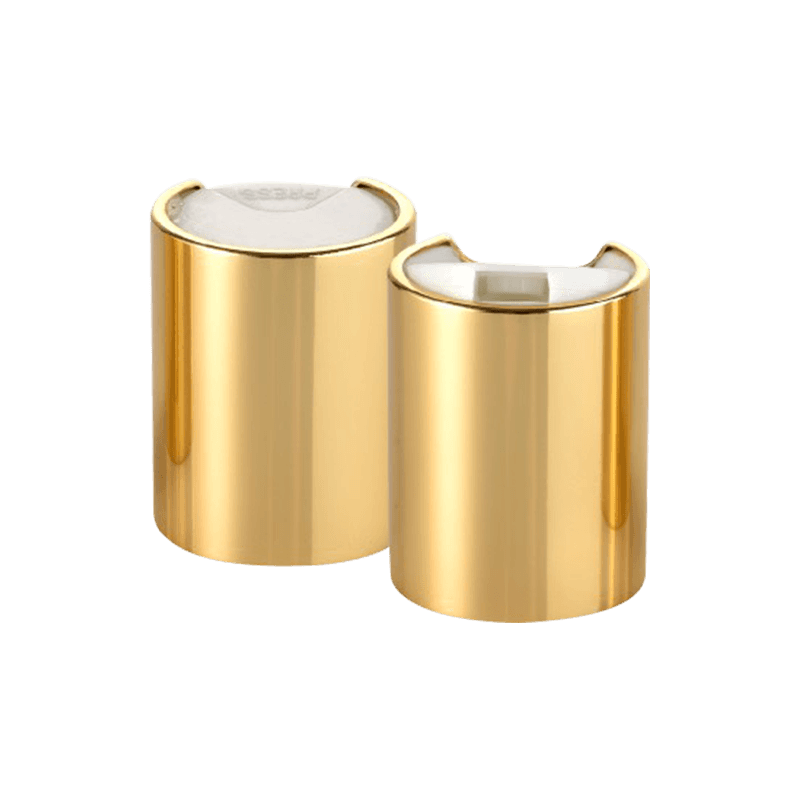 Aluminium schijfdop voor lotion