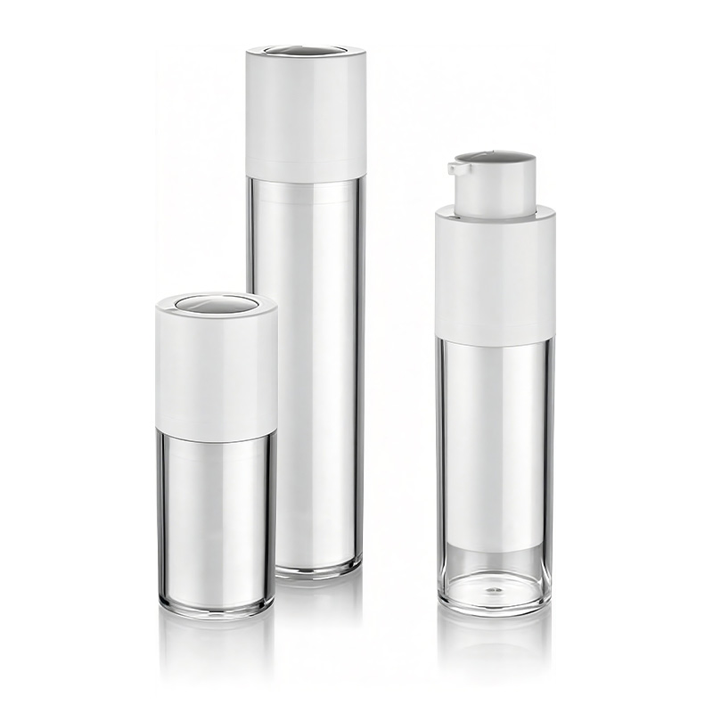 Plastic vervangbare airless fles