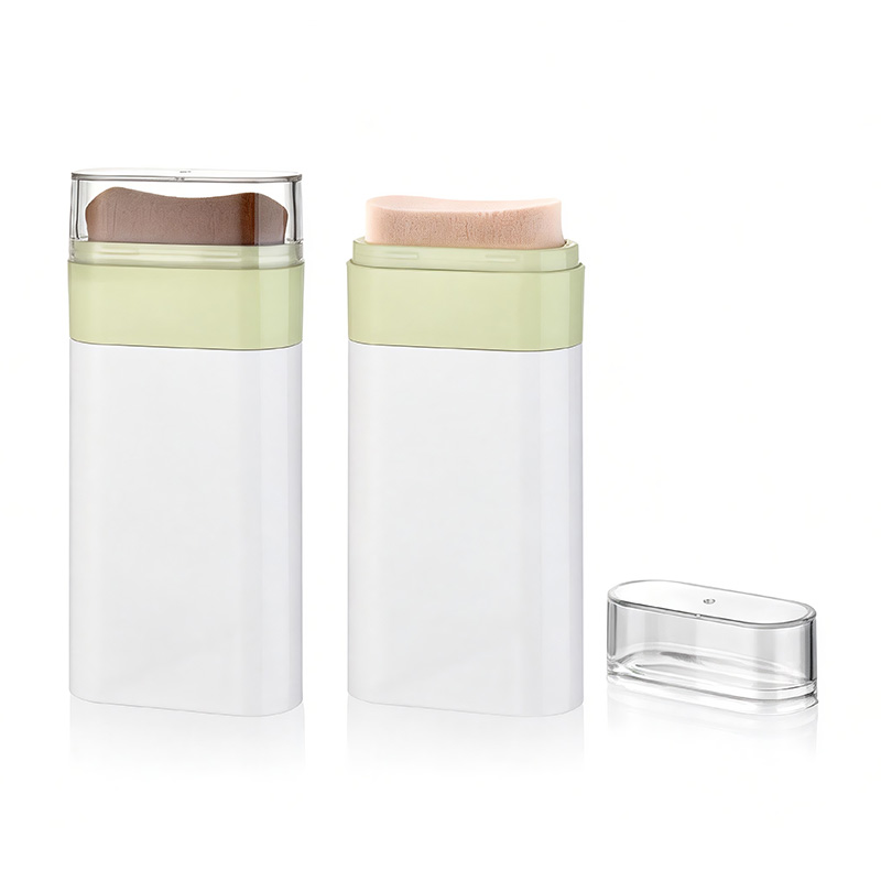 Kunststof deodorantstickcontainer met borstel